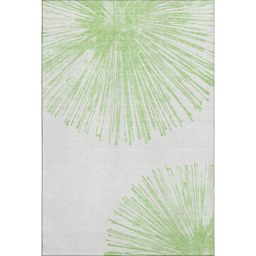 Premium Machine Washable Mayfield  Aloe 2'6" x 3'10" Rug. Picture 1