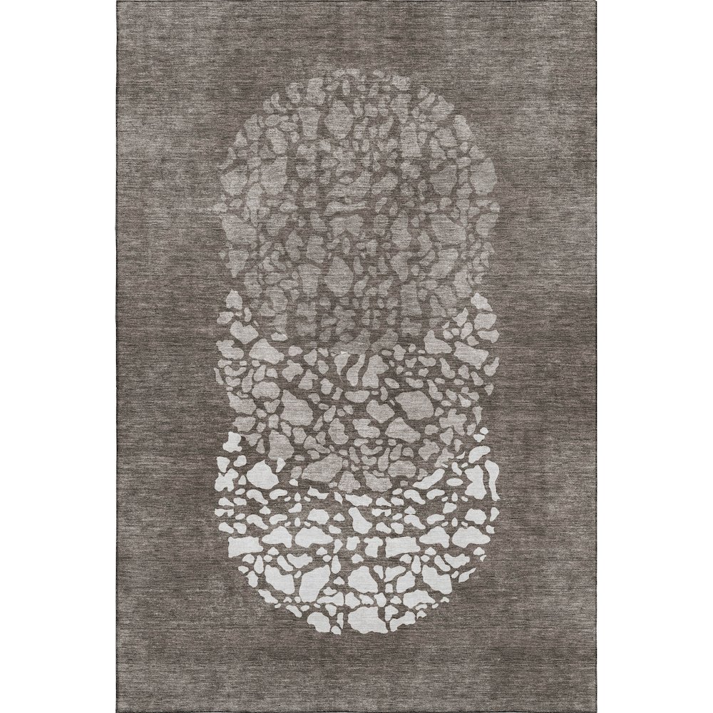 Premium Machine Washable Mayfield  Taupe 2'6" x 3'10" Rug. Picture 1
