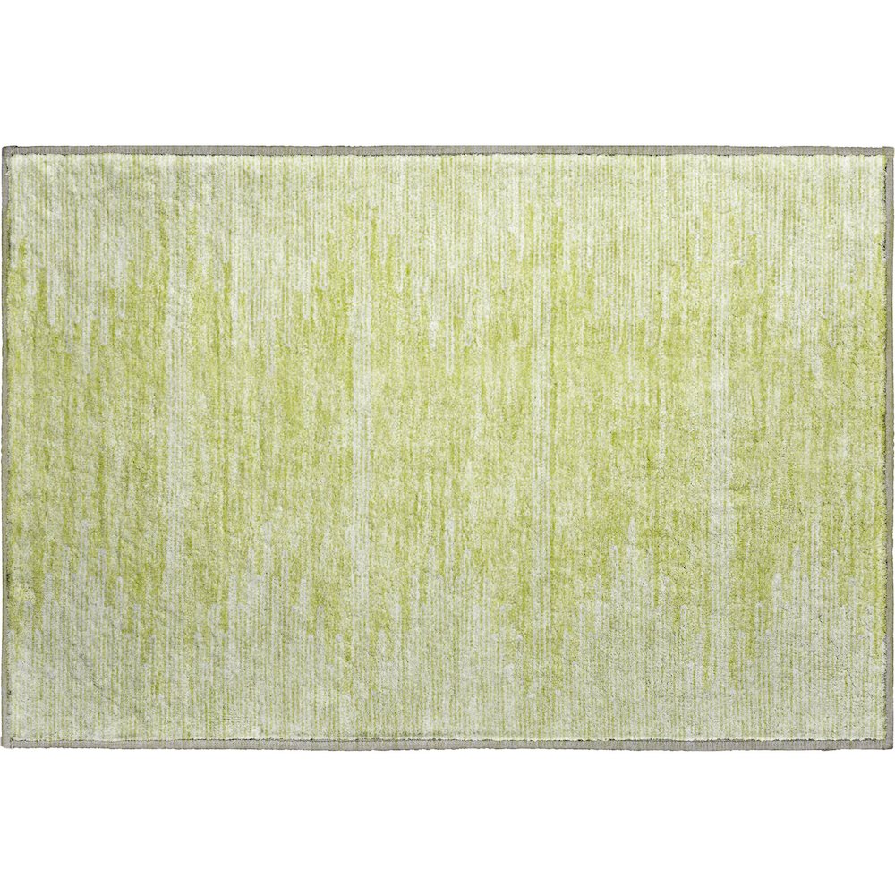 Premium Machine Washable Mayfield  Aloe 1'8" x 2'6" Rug. Picture 1