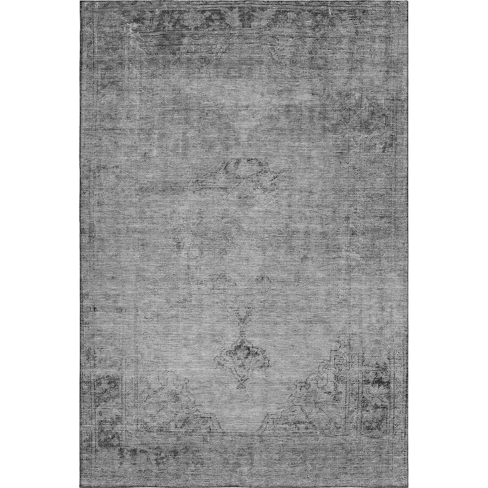 Premium Machine Washable Mayfield AMF658 Gray 2'6" x 3'10" Rug. Picture 1