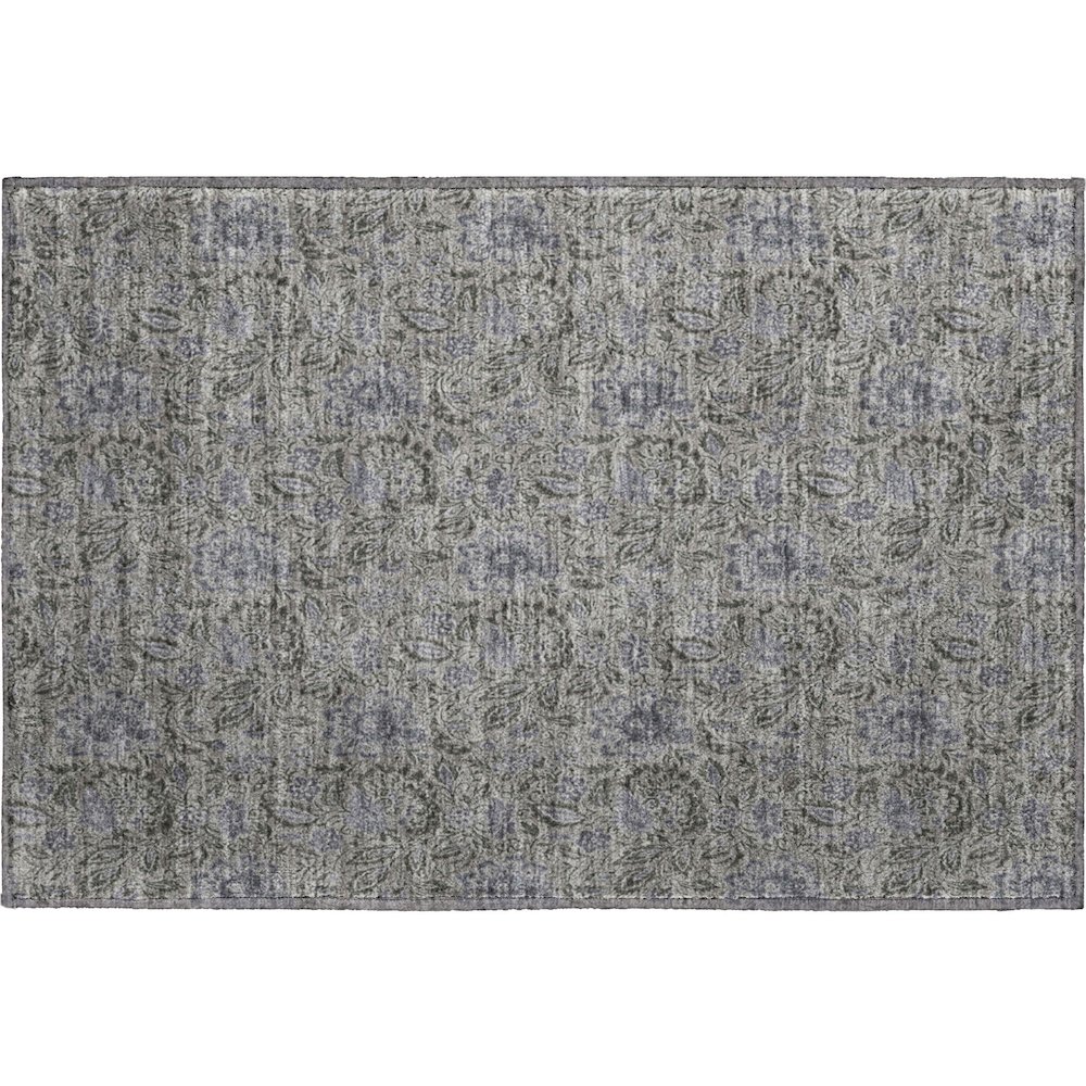 Premium Machine Washable Mayfield AMF660 Khaki 1'8" x 2'6" Rug. Picture 1