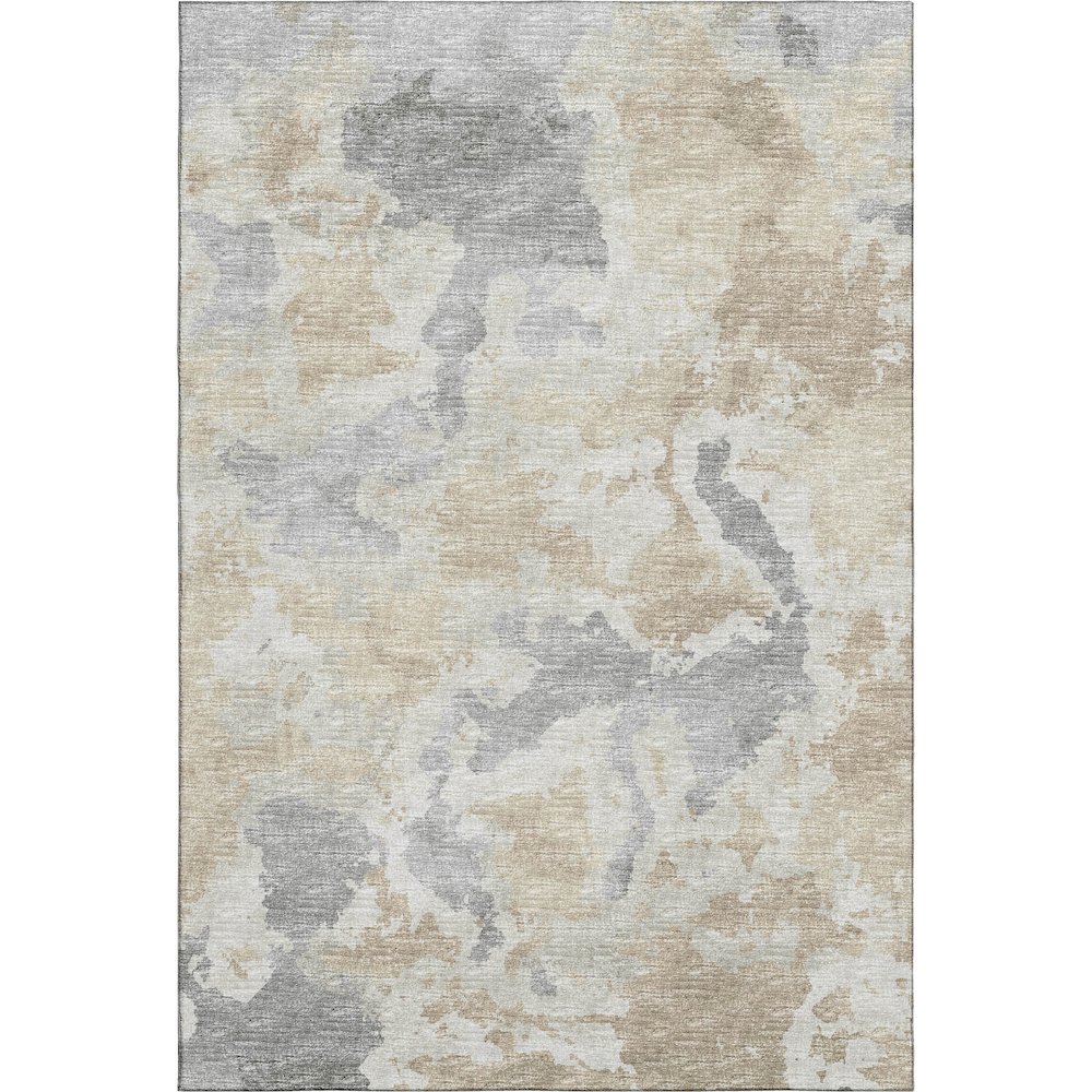 Premium Machine Washable Mayfield  Beige 2'6" x 3'10" Rug. Picture 1