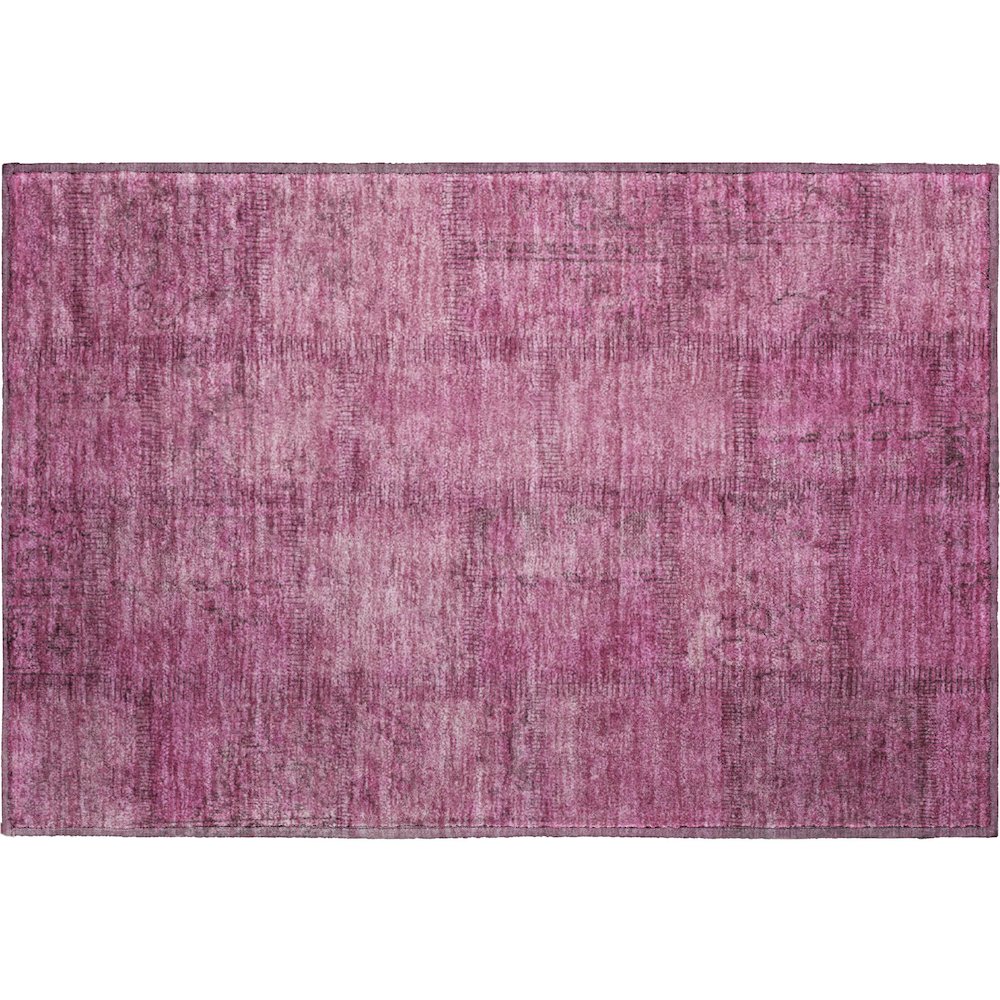Premium Machine Washable Mayfield AMF685 Blush 1'8" x 2'6" Rug. Picture 1