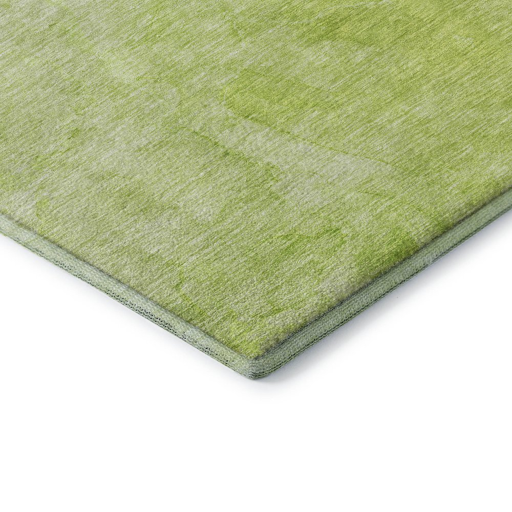 Premium Machine Washable Mayfield AMF688 Aloe 1'8" x 2'6" Rug. Picture 3