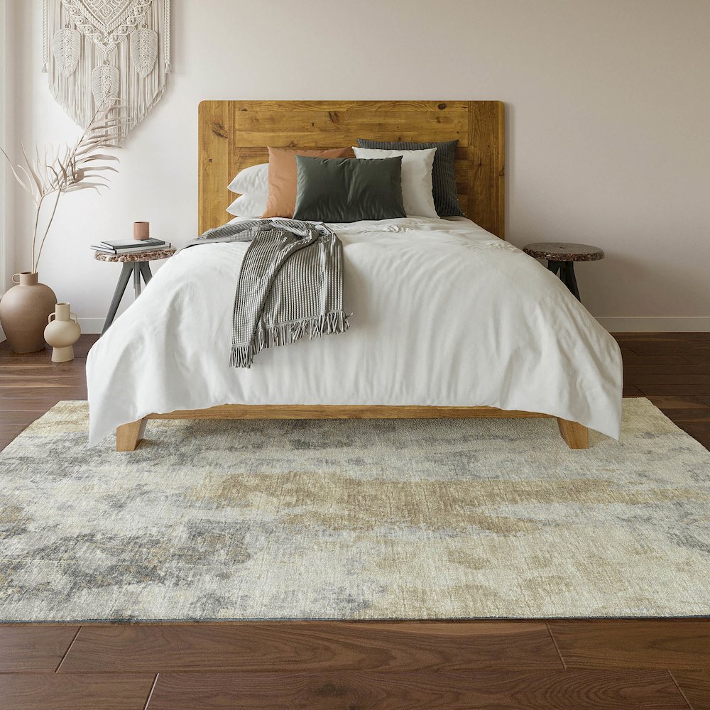 Premium Machine Washable Mayfield  Moody 2'6" x 3'10" Rug. Picture 6