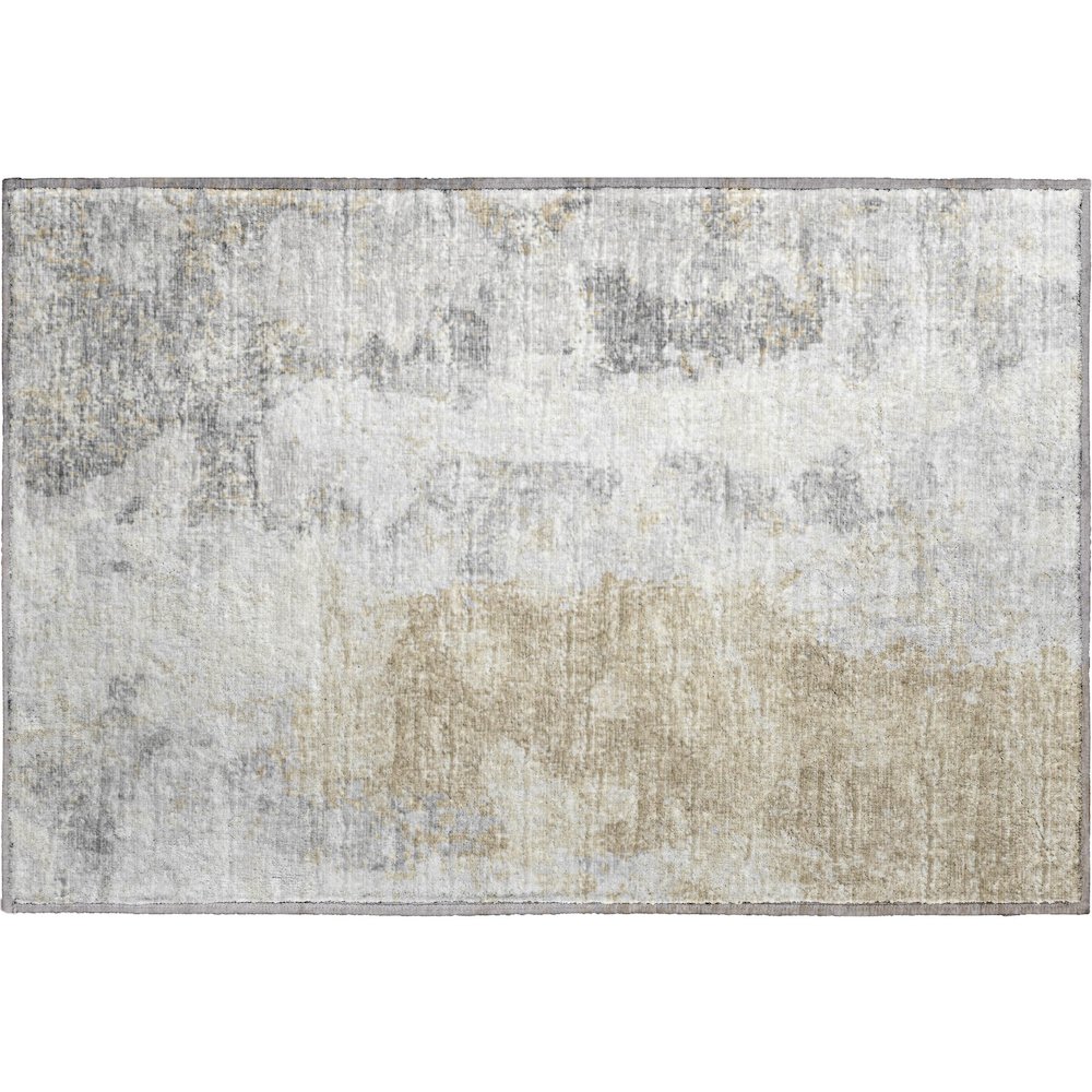 Premium Machine Washable Mayfield  Moody 1'8" x 2'6" Rug. Picture 1