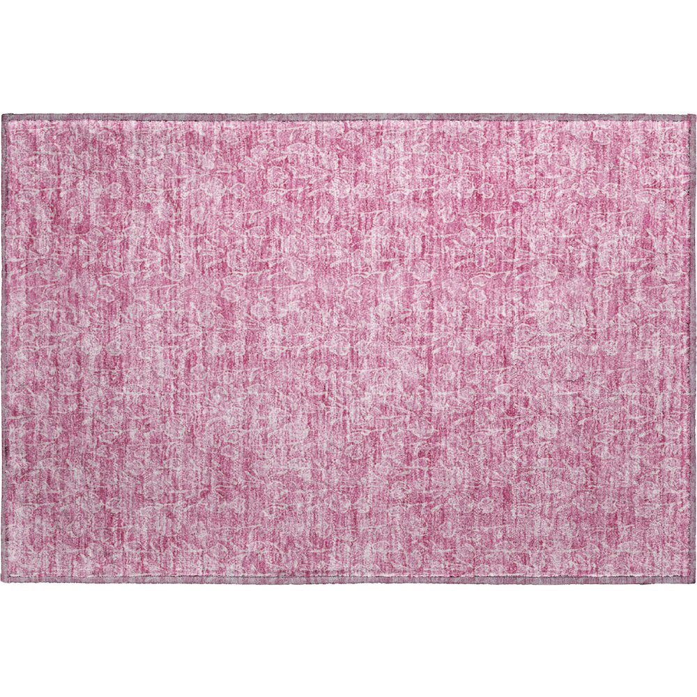 Premium Machine Washable Mayfield AMF691 Blush 1'8" x 2'6" Rug. Picture 1