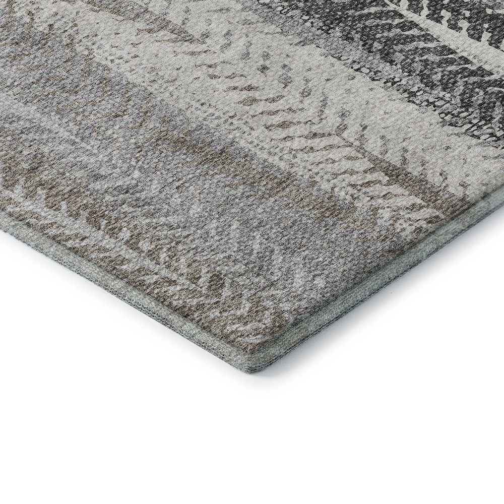 Premium Machine Washable Mayfield AMF693 Khaki 1'8" x 2'6" Rug. Picture 3