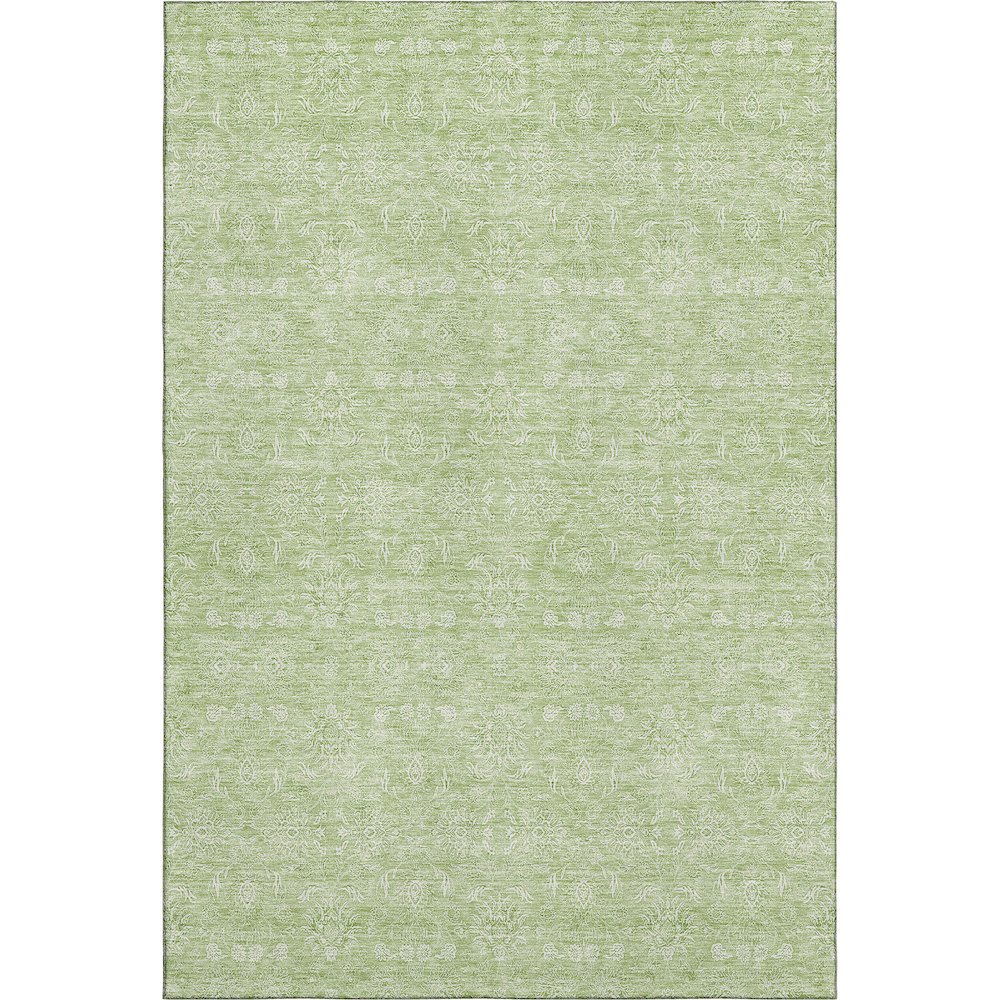 Premium Machine Washable Mayfield AMF703 Aloe 2'6" x 3'10" Rug. Picture 1