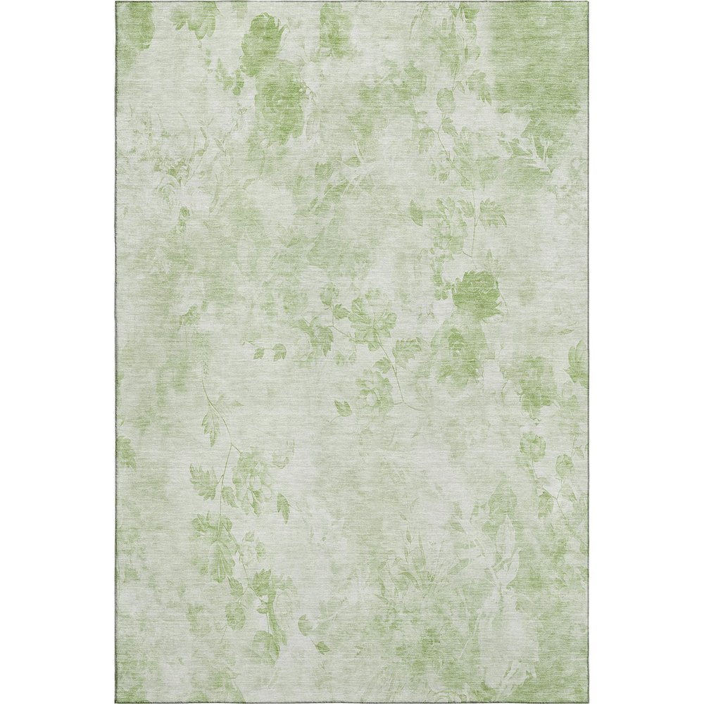 Premium Machine Washable Mayfield AMF724 Aloe 2'6" x 3'10" Rug. Picture 1