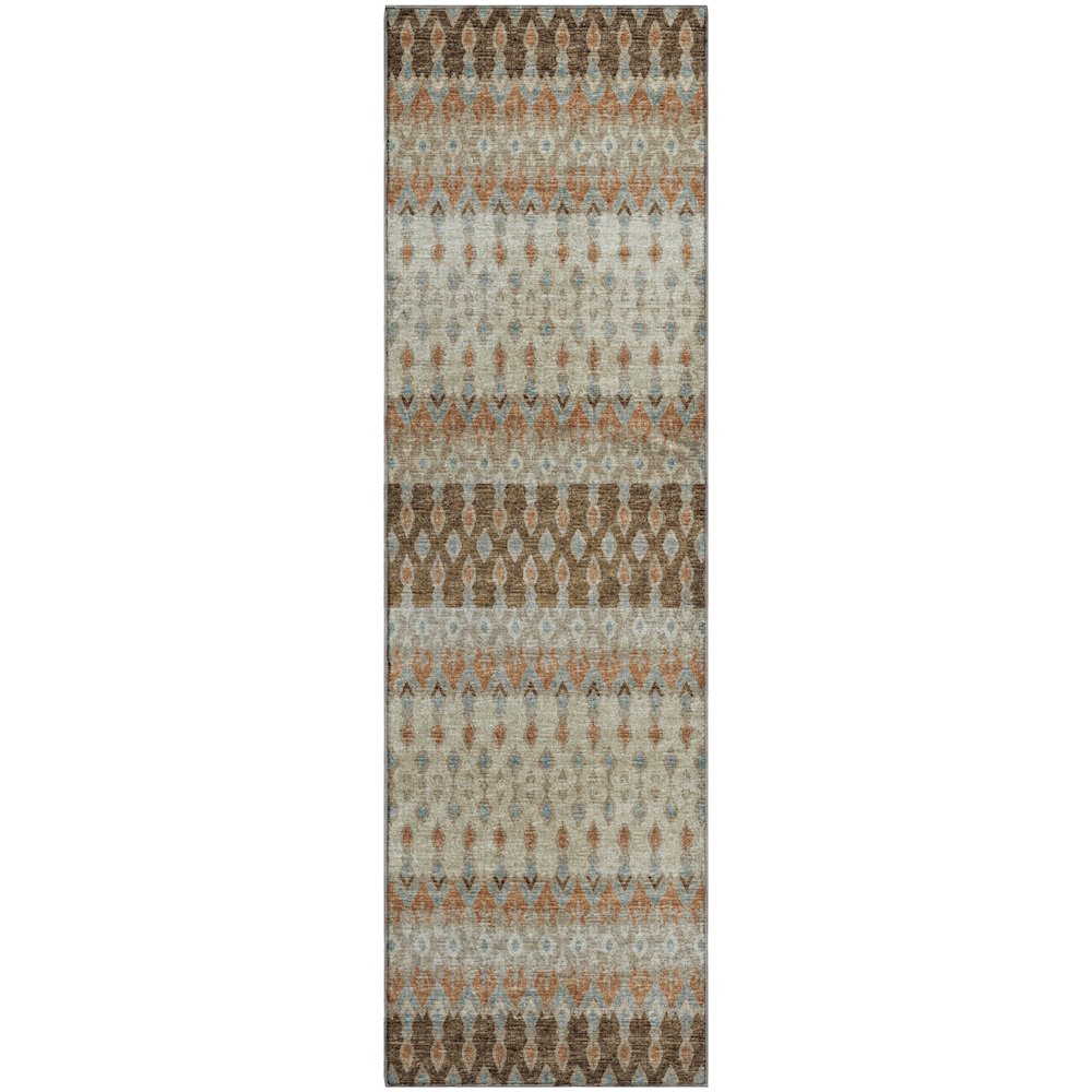 Premium Machine Washable Mayfield  Canyon 2'3" x 7'6" Runner Rug. Picture 1