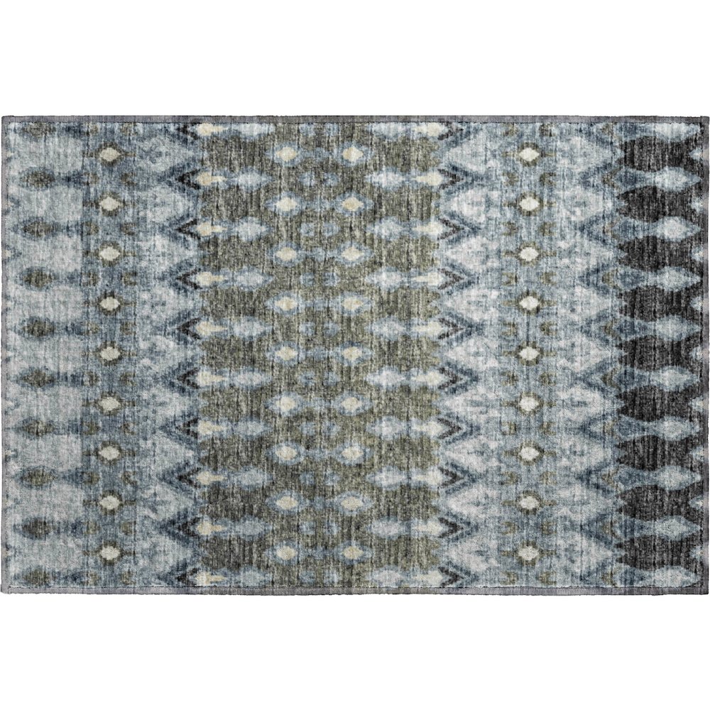 Premium Machine Washable Mayfield  Moody 1'8" x 2'6" Rug. Picture 1