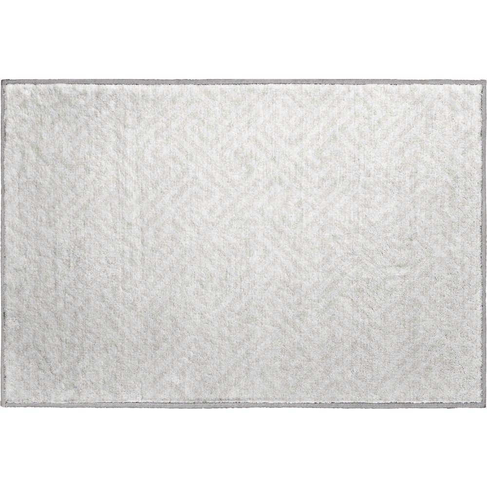 Premium Machine Washable Mayfield AMF731 Ivory 1'8" x 2'6" Rug. Picture 1