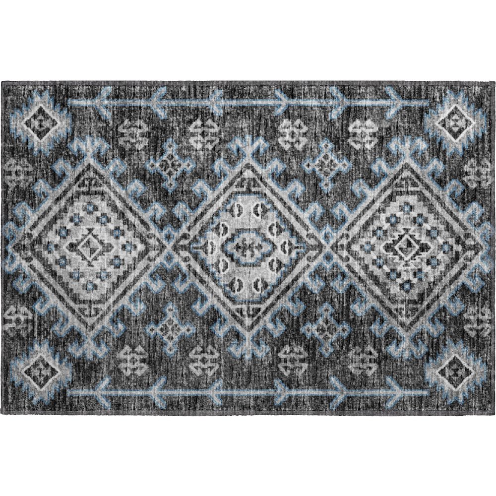Premium Machine Washable Mayfield  Shadow 1'8" x 2'6" Rug. Picture 1