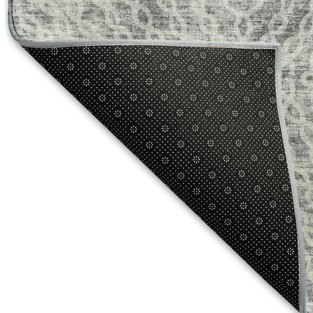 Premium Machine Washable Mayfield  Ash 1'8" x 2'6" Rug. Picture 2