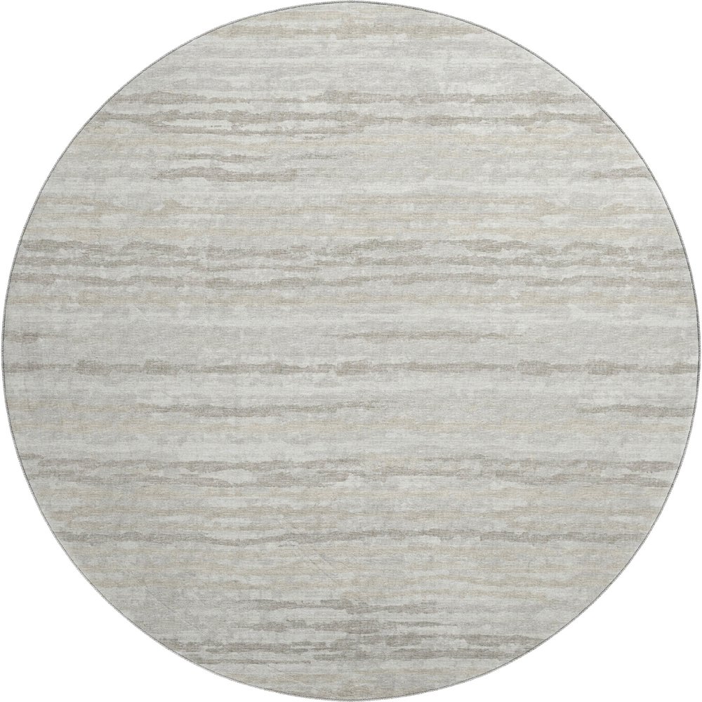 Premium Machine Washable Mayfield  Baja 8' x 8' Round Rug. Picture 1