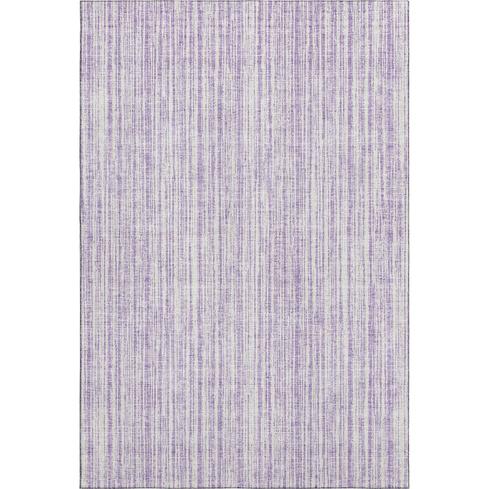 Premium Machine Washable Mayfield AMF760 Lavender 2'6" x 3'10" Rug. Picture 1