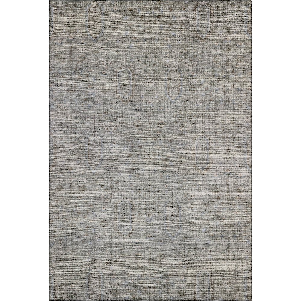 Premium Machine Washable Mayfield AMF790 Granite 2'6" x 3'10" Rug. Picture 1