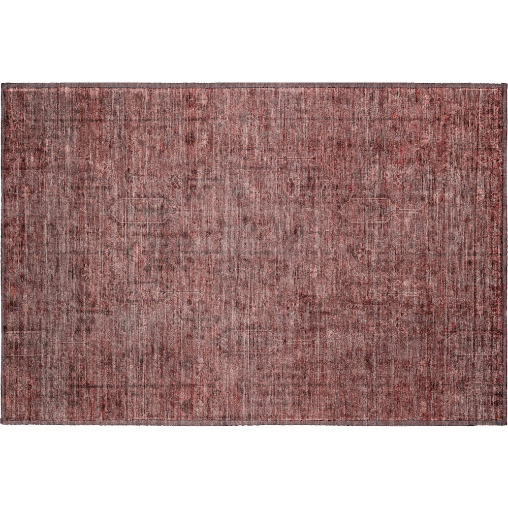 Premium Machine Washable Mayfield AMF790 Paprika 1'8" x 2'6" Rug. Picture 1