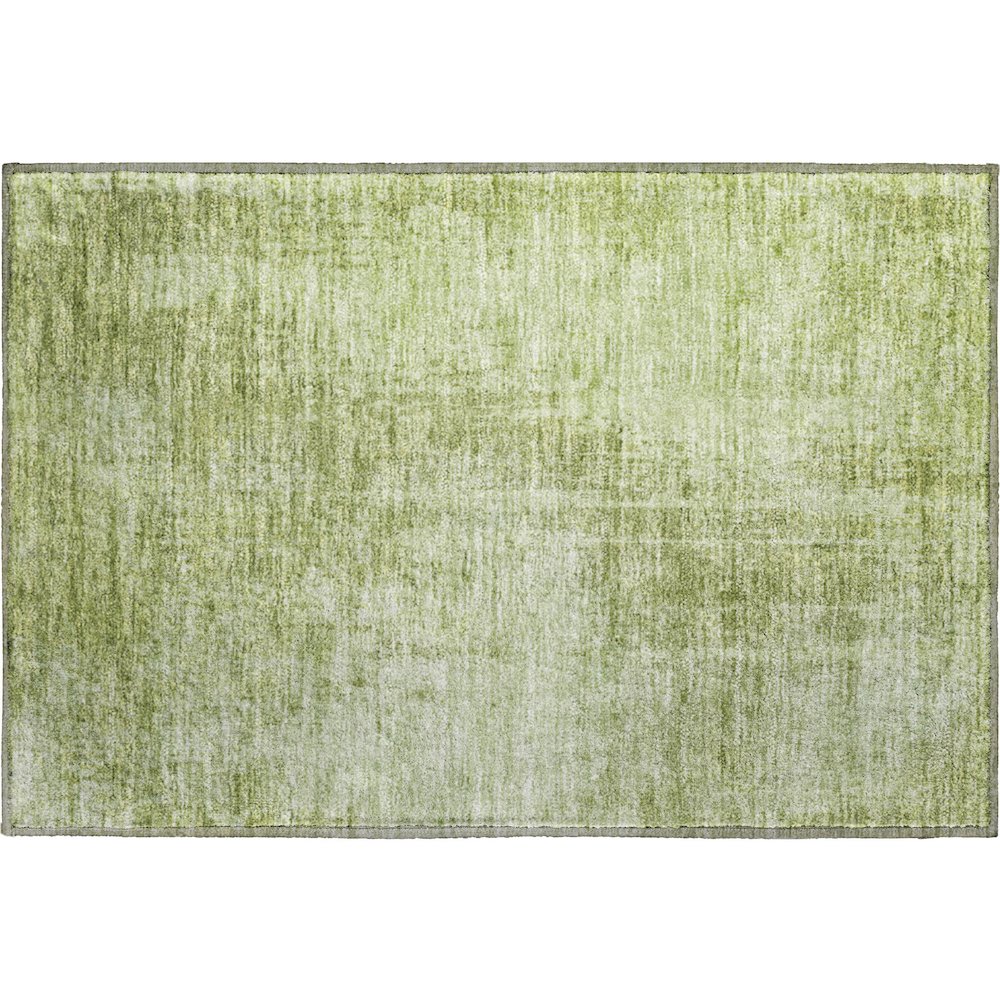 Premium Machine Washable Mayfield AMF796 Sage 1'8" x 2'6" Rug. Picture 1
