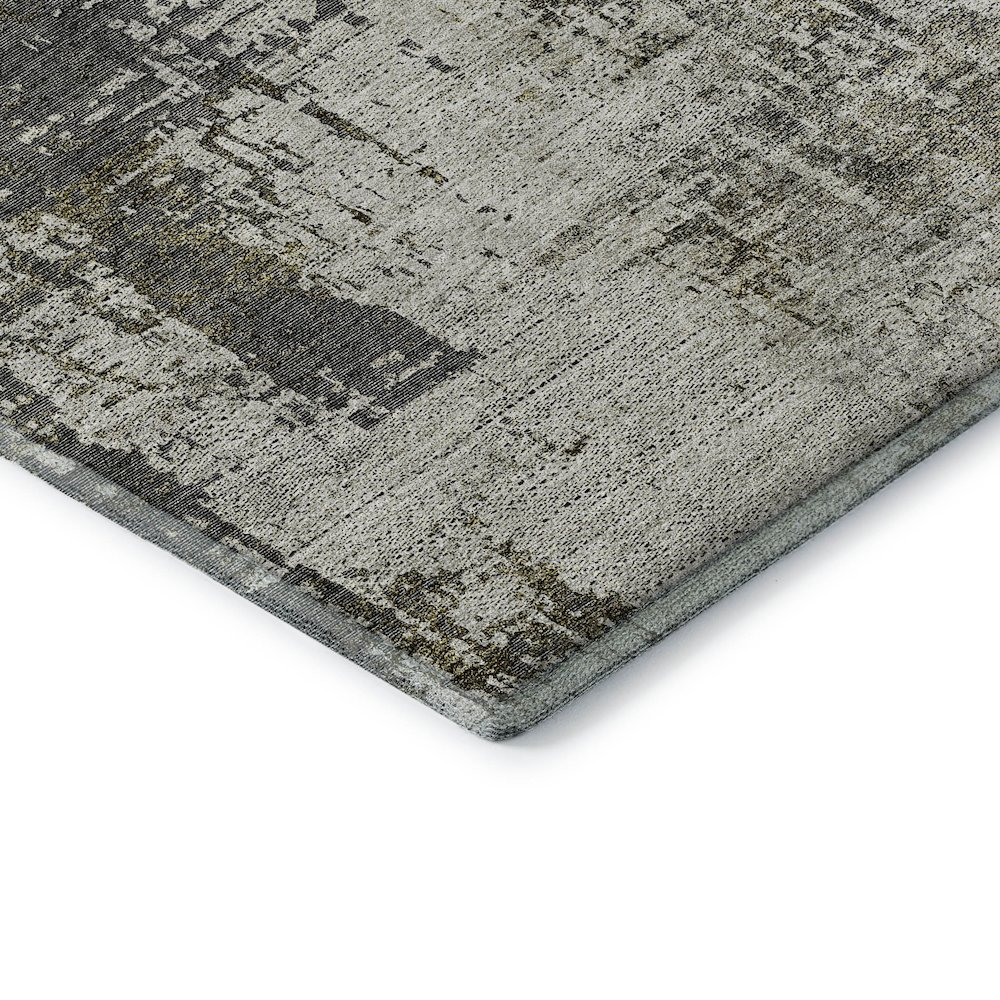 Premium Machine Washable Mayfield AMF797 Taupe 1'8" x 2'6" Rug. Picture 3