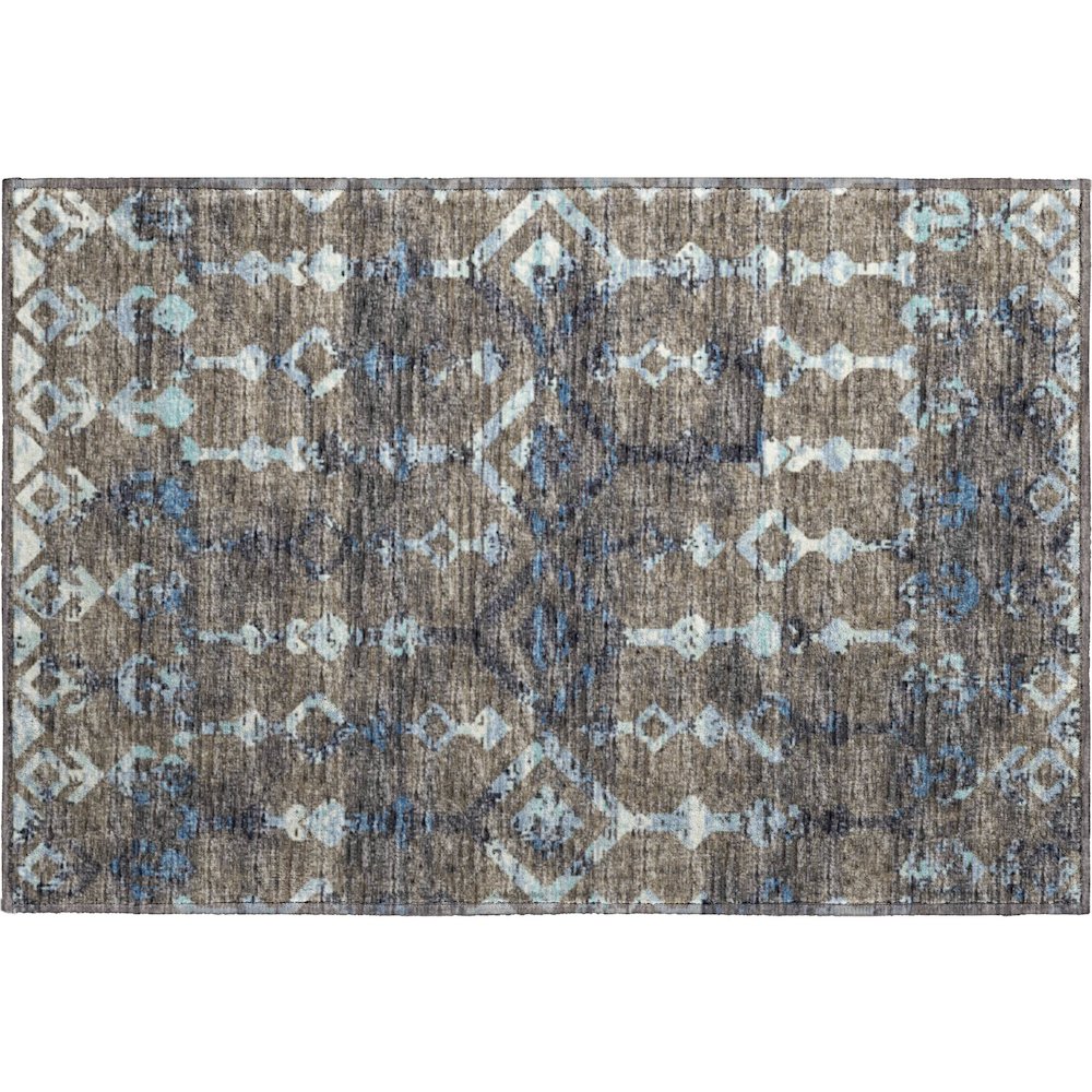 Premium Machine Washable Mayfield  Mink 1'8" x 2'6" Rug. Picture 1