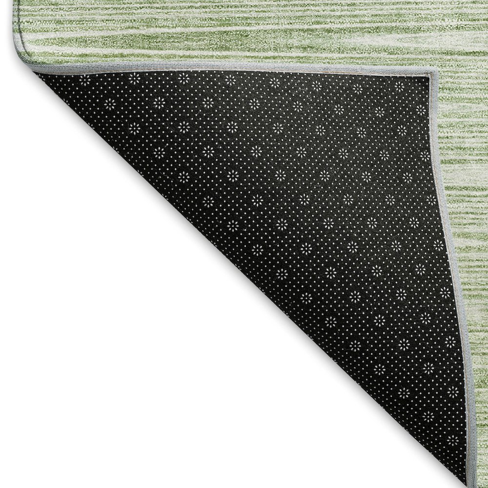 Premium Machine Washable Mayfield AMF800 Aloe 1'8" x 2'6" Rug. Picture 2