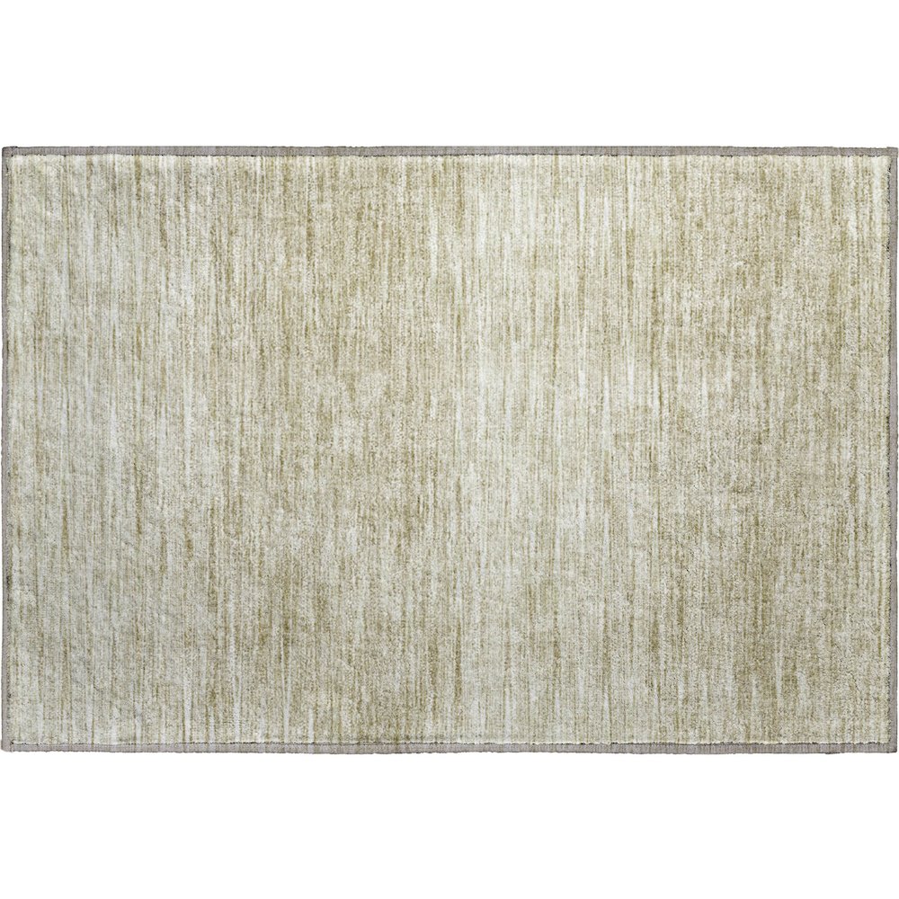 Premium Machine Washable Mayfield AMF800 Khaki 1'8" x 2'6" Rug. Picture 1