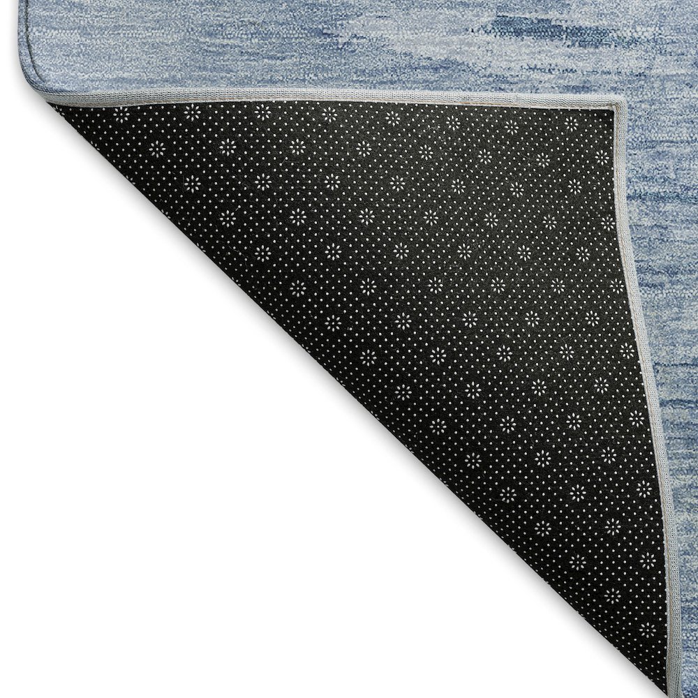 Premium Machine Washable Mayfield AMF806 Blue 1'8" x 2'6" Rug. Picture 2