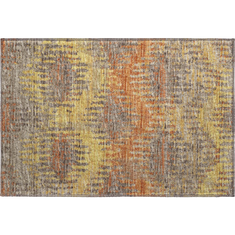 Premium Machine Washable Mayfield  Canyon 1'8" x 2'6" Rug. Picture 1