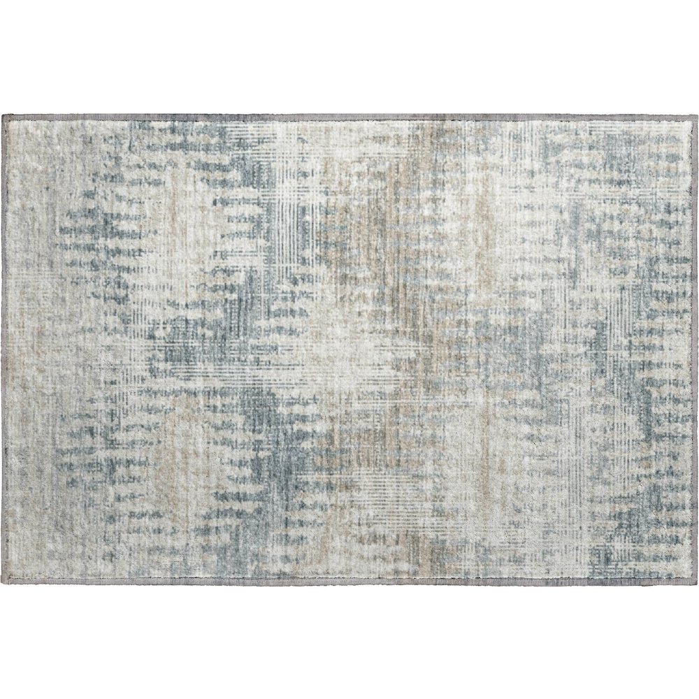 Premium Machine Washable Mayfield  Linen 1'8" x 2'6" Rug. Picture 1