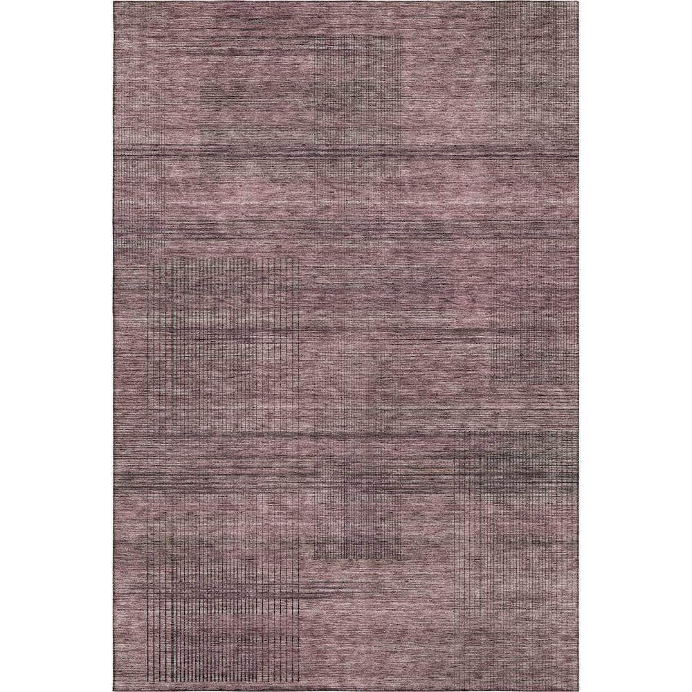 Premium Machine Washable Mayfield AMF820 Merlot 2'6" x 3'10" Rug. Picture 1