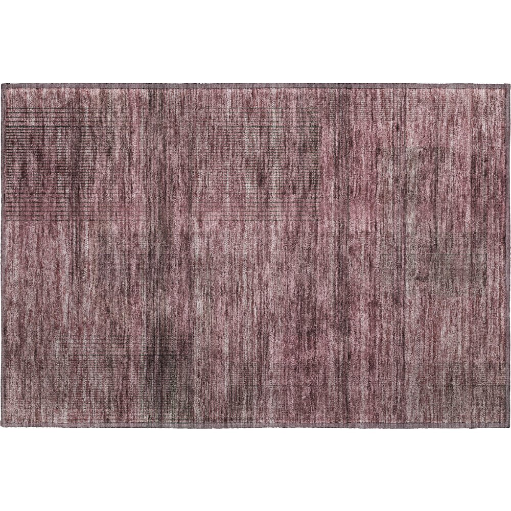 Premium Machine Washable Mayfield AMF820 Merlot 1'8" x 2'6" Rug. Picture 1