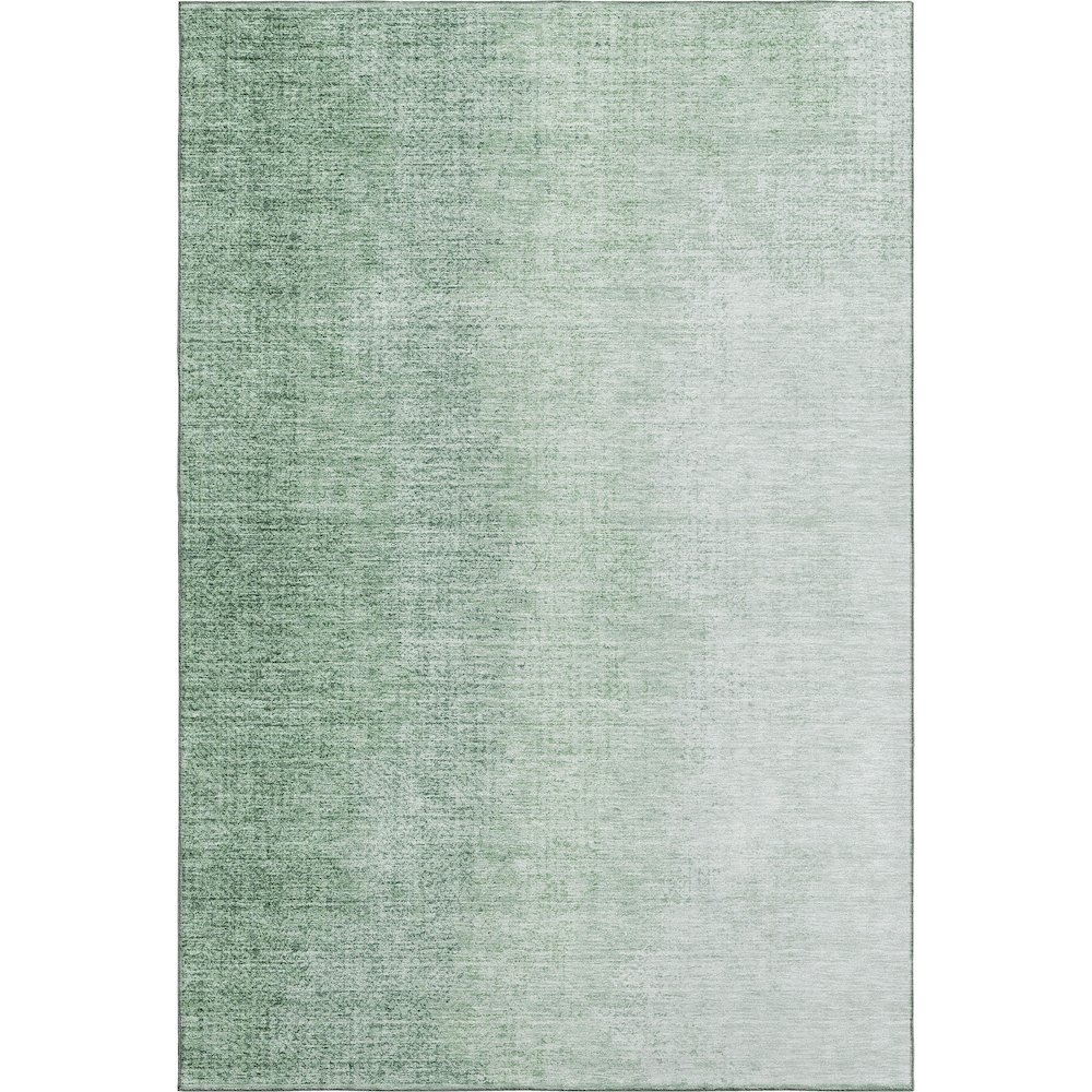 Premium Machine Washable Mayfield AMF822 Green 2'6" x 3'10" Rug. Picture 1
