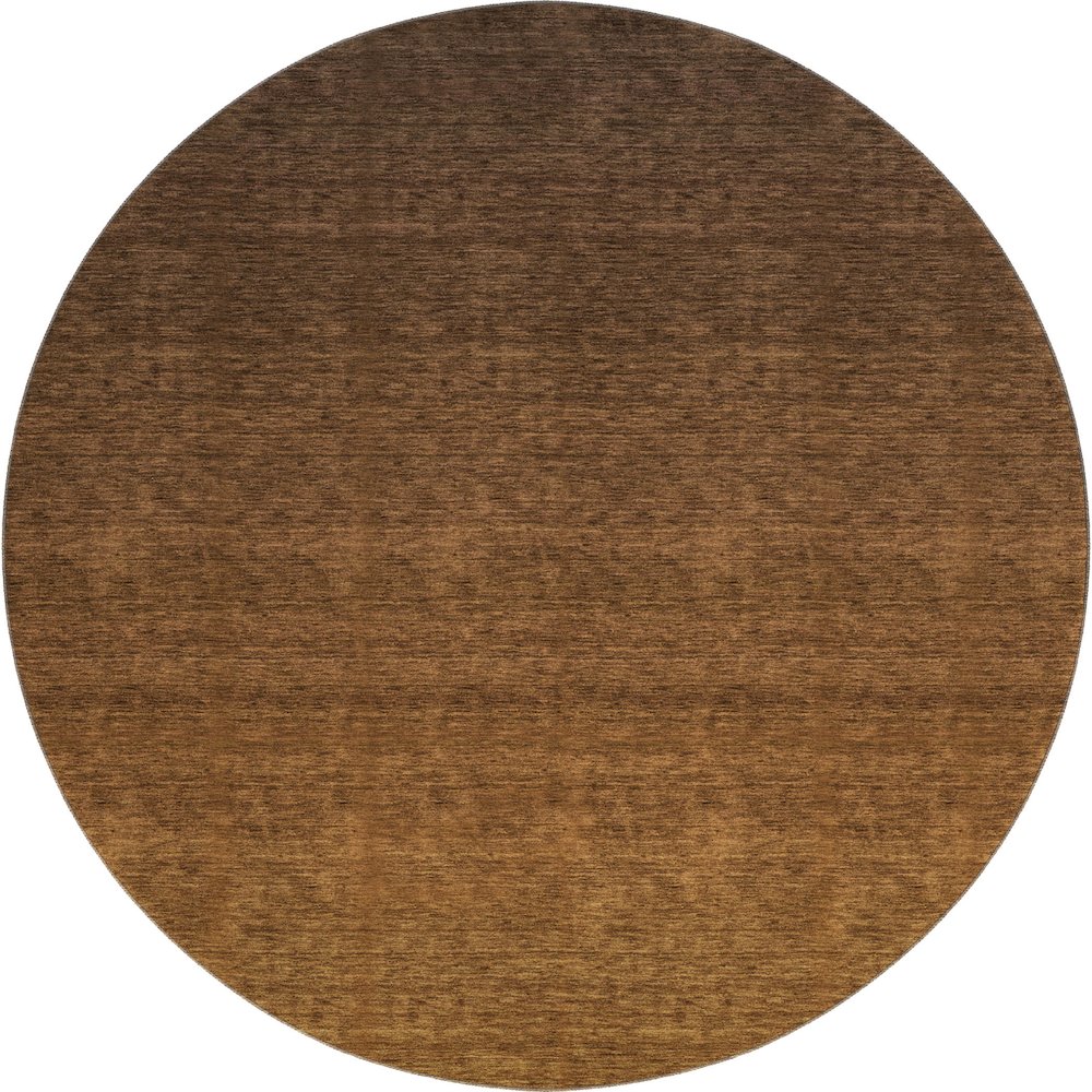 Premium Machine Washable Mayfield AMF833 Chocolate 8' x 8' Round Rug. Picture 1