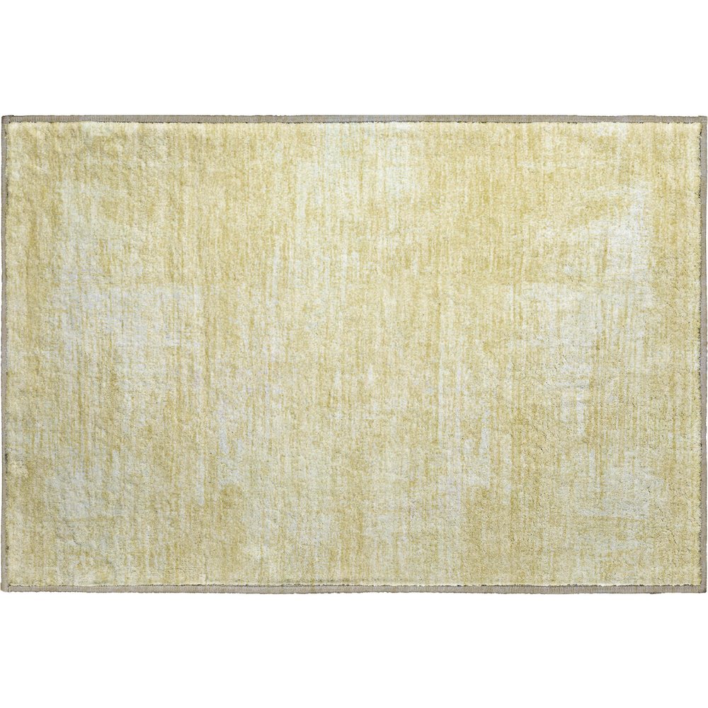 Premium Machine Washable Mayfield AMF839 Wheat 1'8" x 2'6" Rug. Picture 1