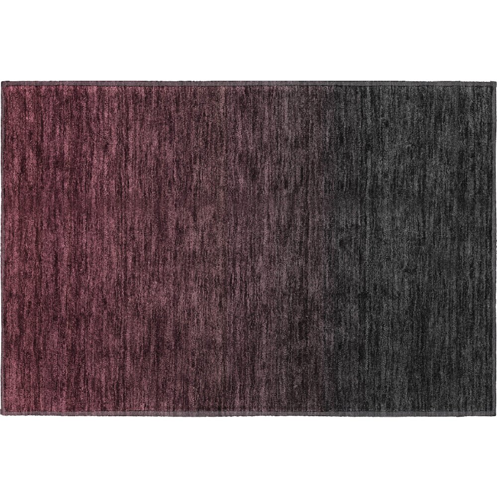 Premium Machine Washable Mayfield AMF844 Merlot 1'8" x 2'6" Rug. Picture 1