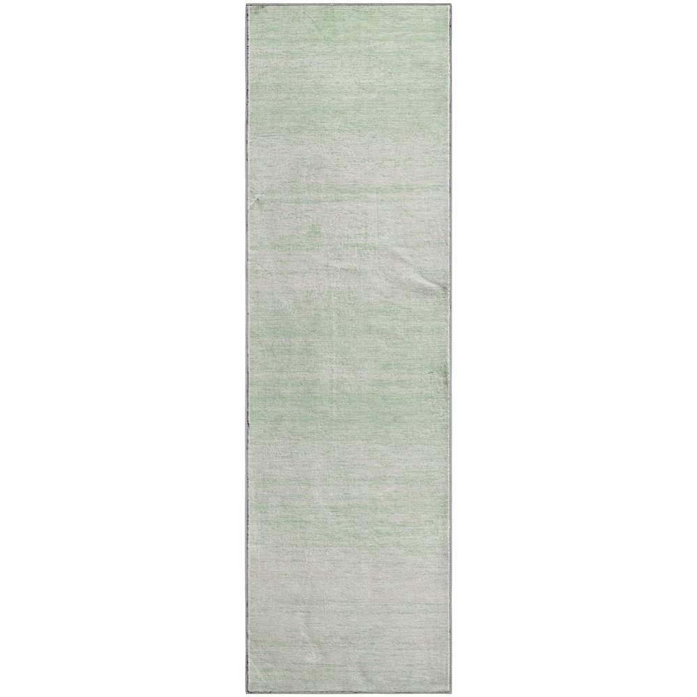 Premium Machine Washable Mayfield AMF859 Mint 2'3" x 7'6" Runner Rug. Picture 1