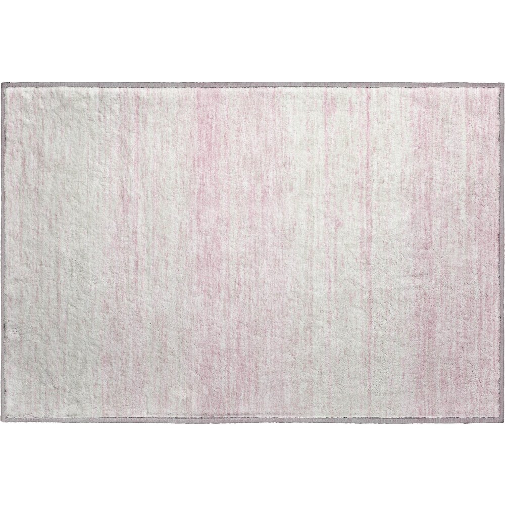 Premium Machine Washable Mayfield AMF859 Pink 1'8" x 2'6" Rug. Picture 1