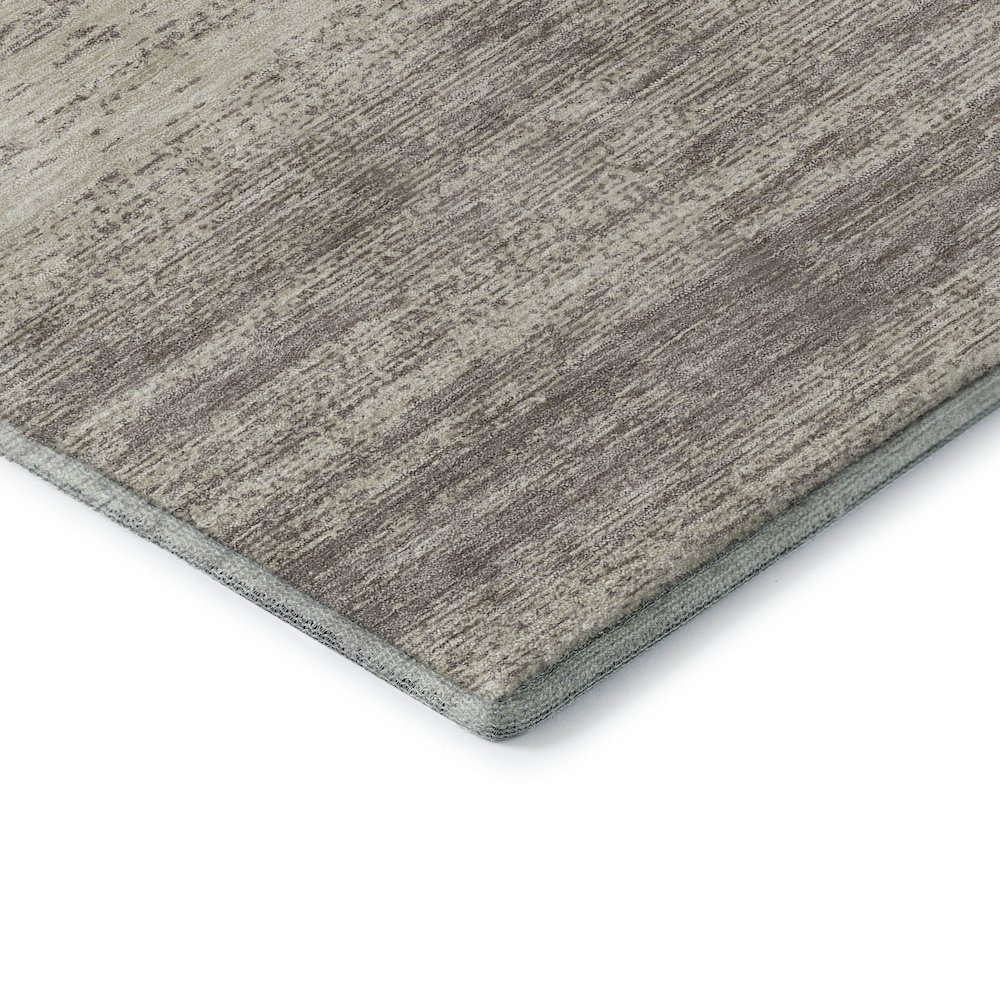 Premium Machine Washable Mayfield AMF859 Taupe 1'8" x 2'6" Rug. Picture 3