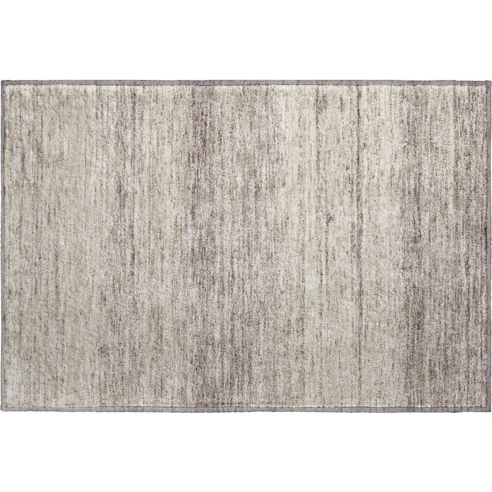Premium Machine Washable Mayfield AMF859 Taupe 1'8" x 2'6" Rug. Picture 1