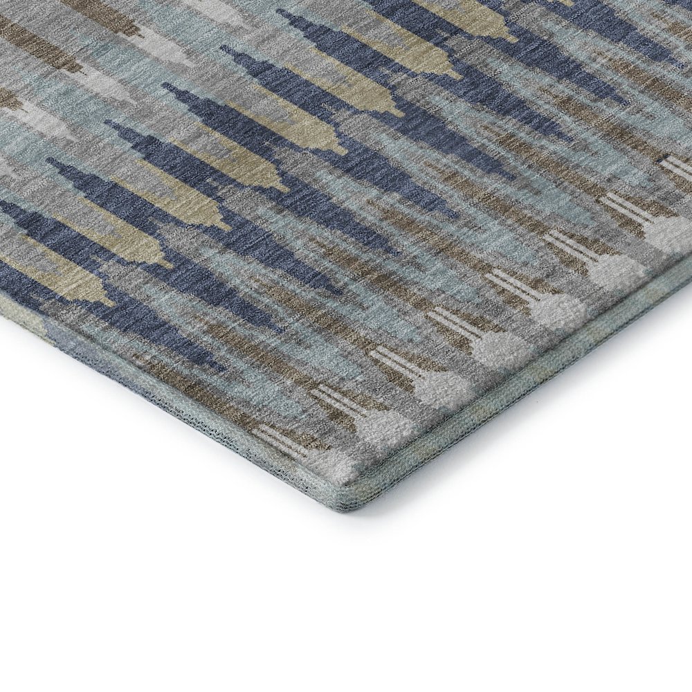 Premium Machine Washable Mayfield AMF860 Taupe 1'8" x 2'6" Rug. Picture 3