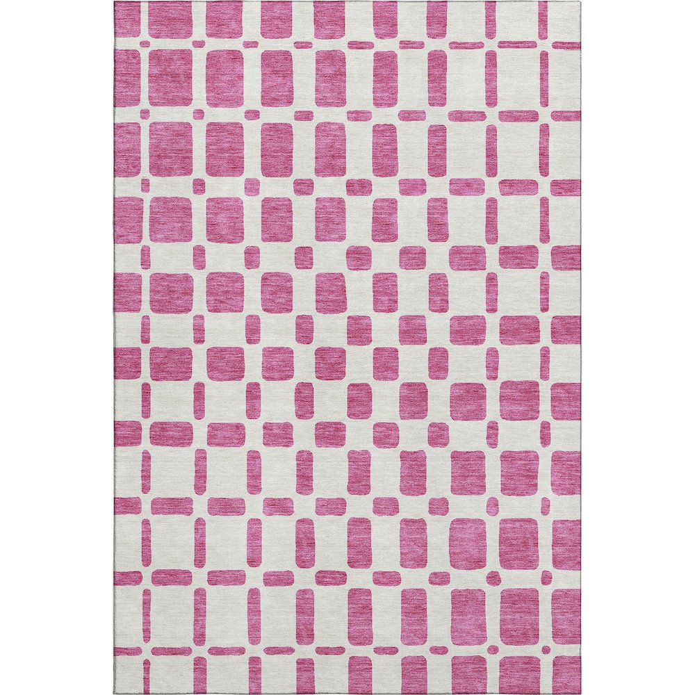 Premium Machine Washable Mayfield AMF871 Blush 2'6" x 3'10" Rug. Picture 1