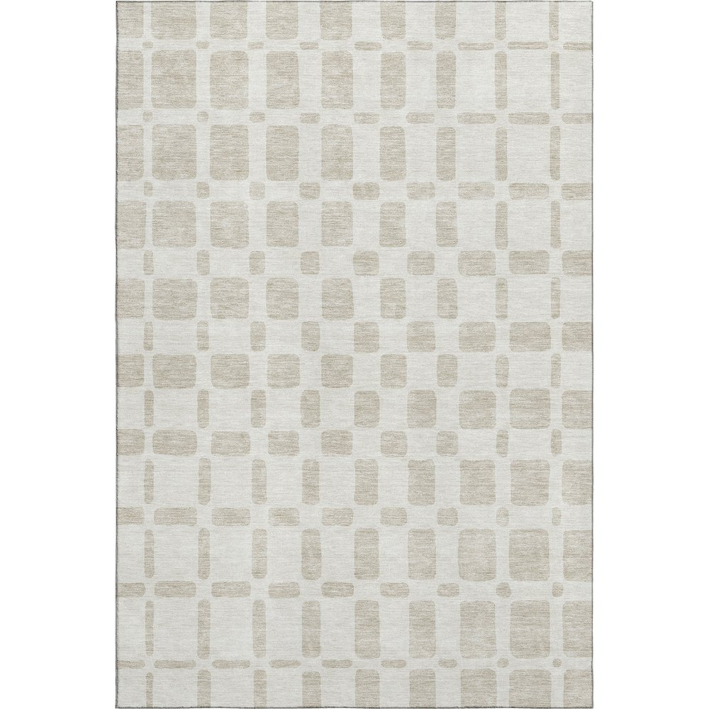 Premium Machine Washable Mayfield AMF871 Ivory 2'6" x 3'10" Rug. Picture 1