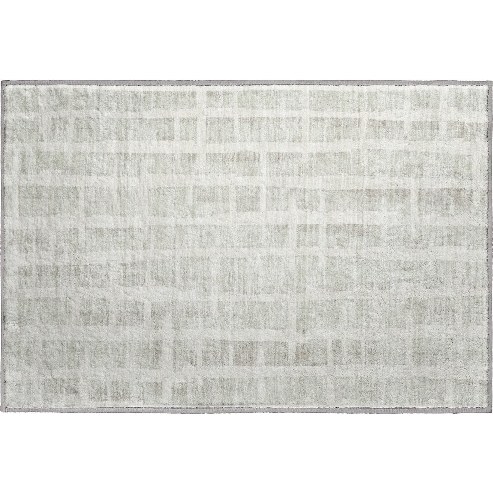 Premium Machine Washable Mayfield AMF872 Ivory 1'8" x 2'6" Rug. Picture 1