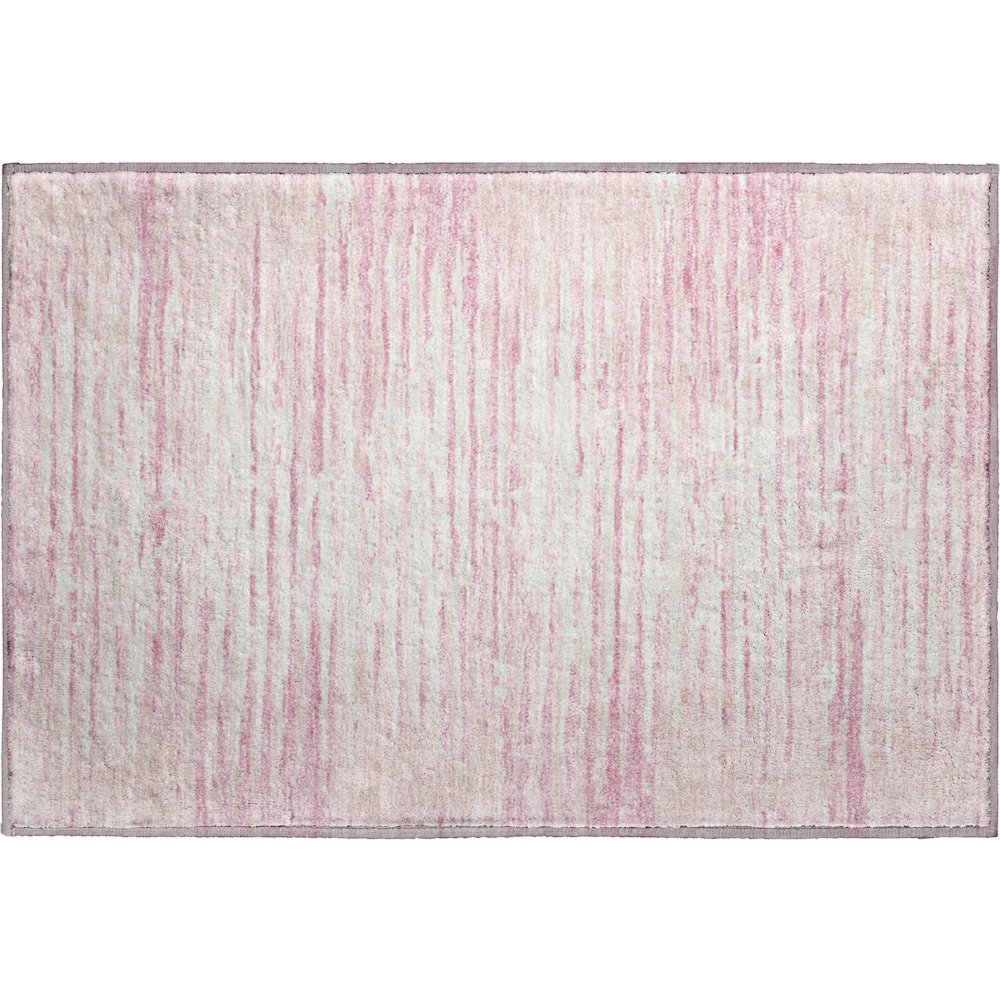Premium Machine Washable Mayfield AMF888 Pink 1'8" x 2'6" Rug. Picture 1