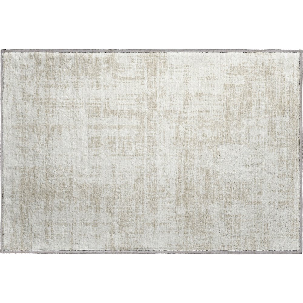 Premium Machine Washable Mayfield AMF895 Ivory 1'8" x 2'6" Rug. Picture 1