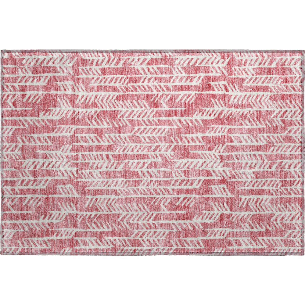 Premium Machine Washable Mayfield AMF906 Blush 1'8" x 2'6" Rug. Picture 1