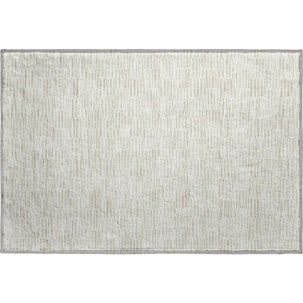 Premium Machine Washable Mayfield AMF918 Ivory 1'8" x 2'6" Rug. Picture 1