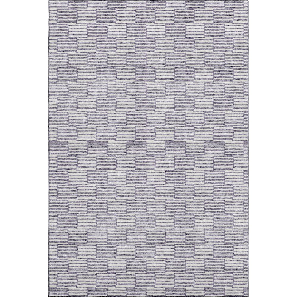 Premium Machine Washable Mayfield AMF918 Lilac 2'6" x 3'10" Rug. Picture 1